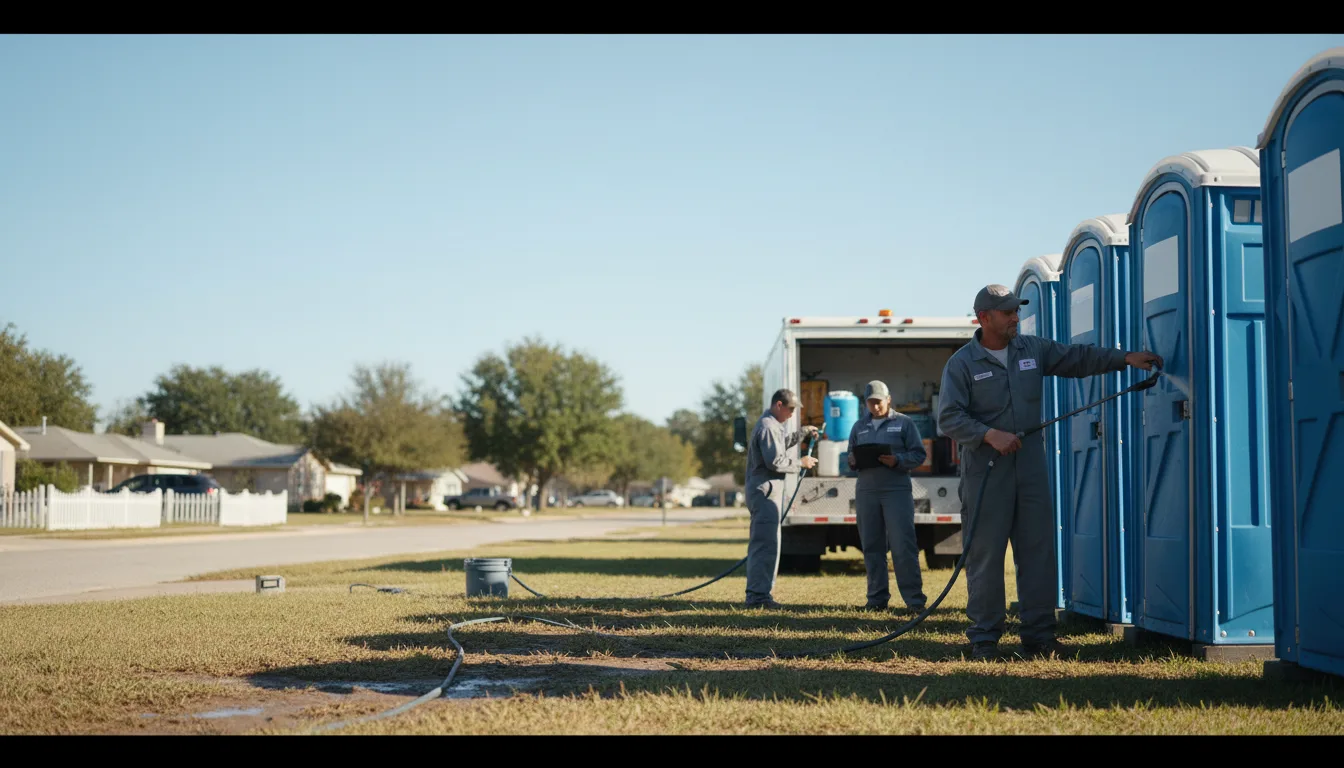 Long-Term Portable Toilet Rental in Fredericksburg, IA near me